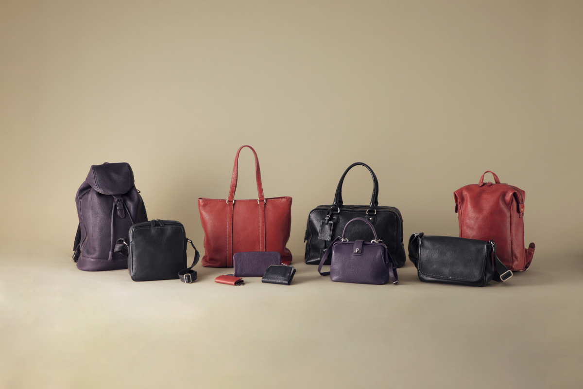 土屋鞄トーンオイルヌメショルダー限定色紫