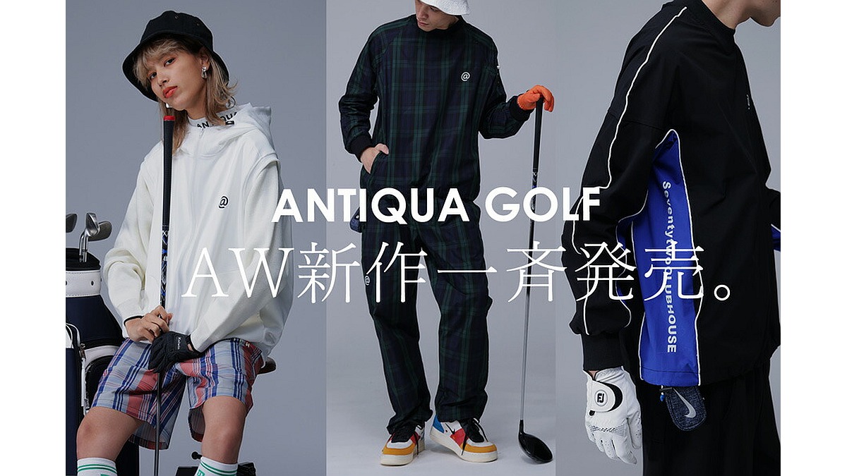 【ユニセックス】GOLF WANG/ANTIGOLF ロゴ サテン プルオーバー ユニセックス】GOLF WANG/ANTIGOLF ロゴ サテン プルオーバー