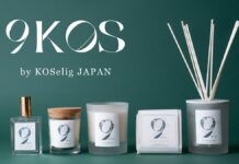 九州発のサステナブルフレグランス『9KOS』から人気のアロマキャンドルが登場