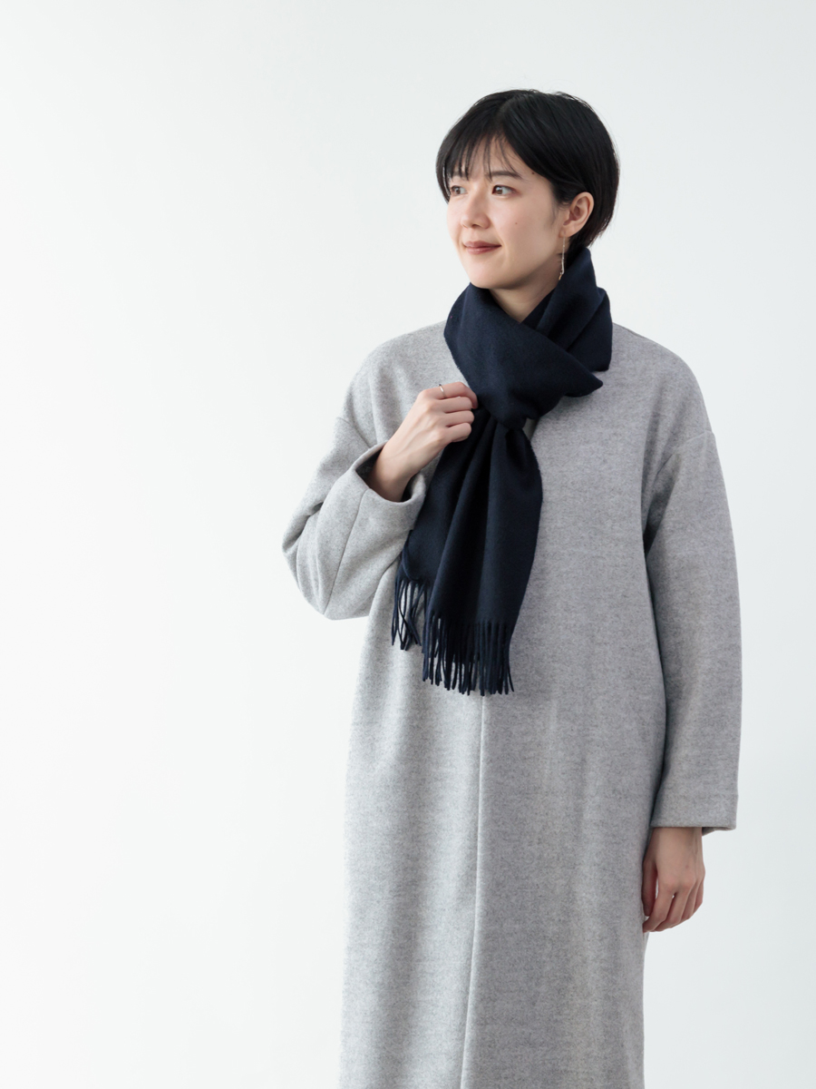 カシミヤといえば大阪「深喜毛織」。ふわふわ起毛の新作カシミヤ100