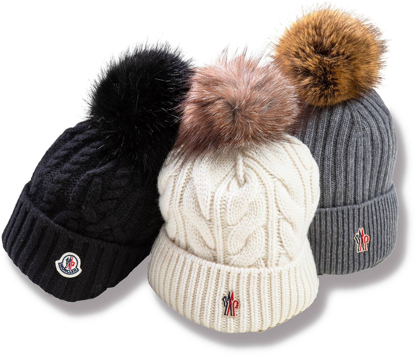 MONCLER ニット帽 ボンボン MONCLER - 【姫路東店】 中古 MONCLER | モンクレール ニット