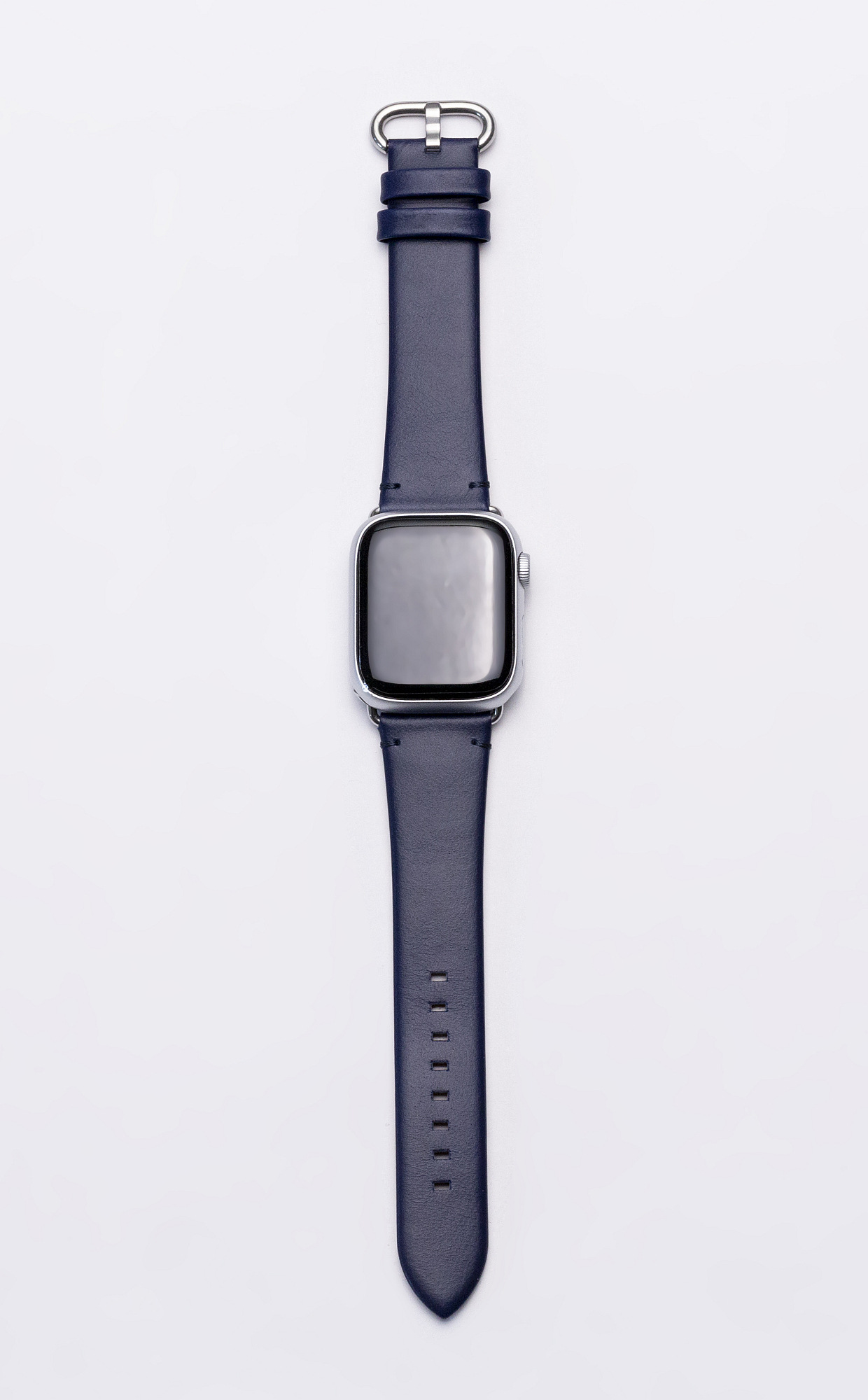 Apple Watch Series 7用に純正レザーリンク(ミッドナイト)購入