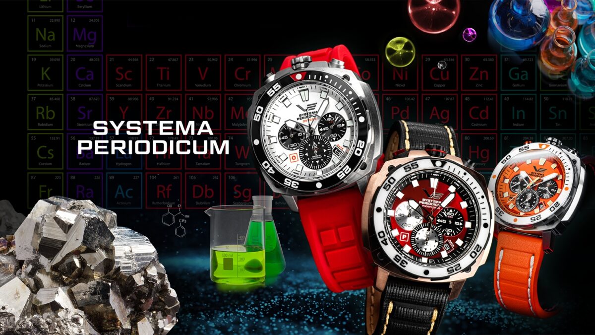VOSTOK EUROPE」のブルヘッドスタイル・クロノグラフ「Systema