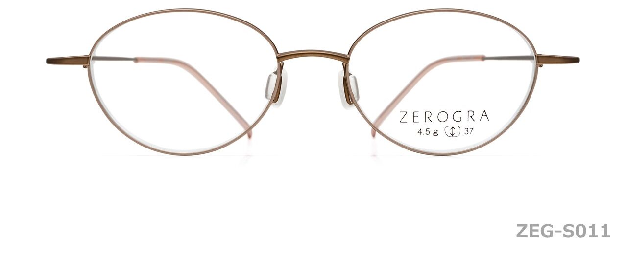 メガネの聖地・鯖江の技術が生んだ、約4.9gの超軽量フレーム「ZEROGRA