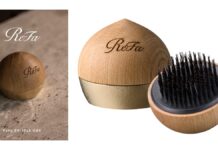 「カリモク家具×能作×ReFa」3社コラボによる斬新なヘアブラシ「ReFa BRISTLE OAK」