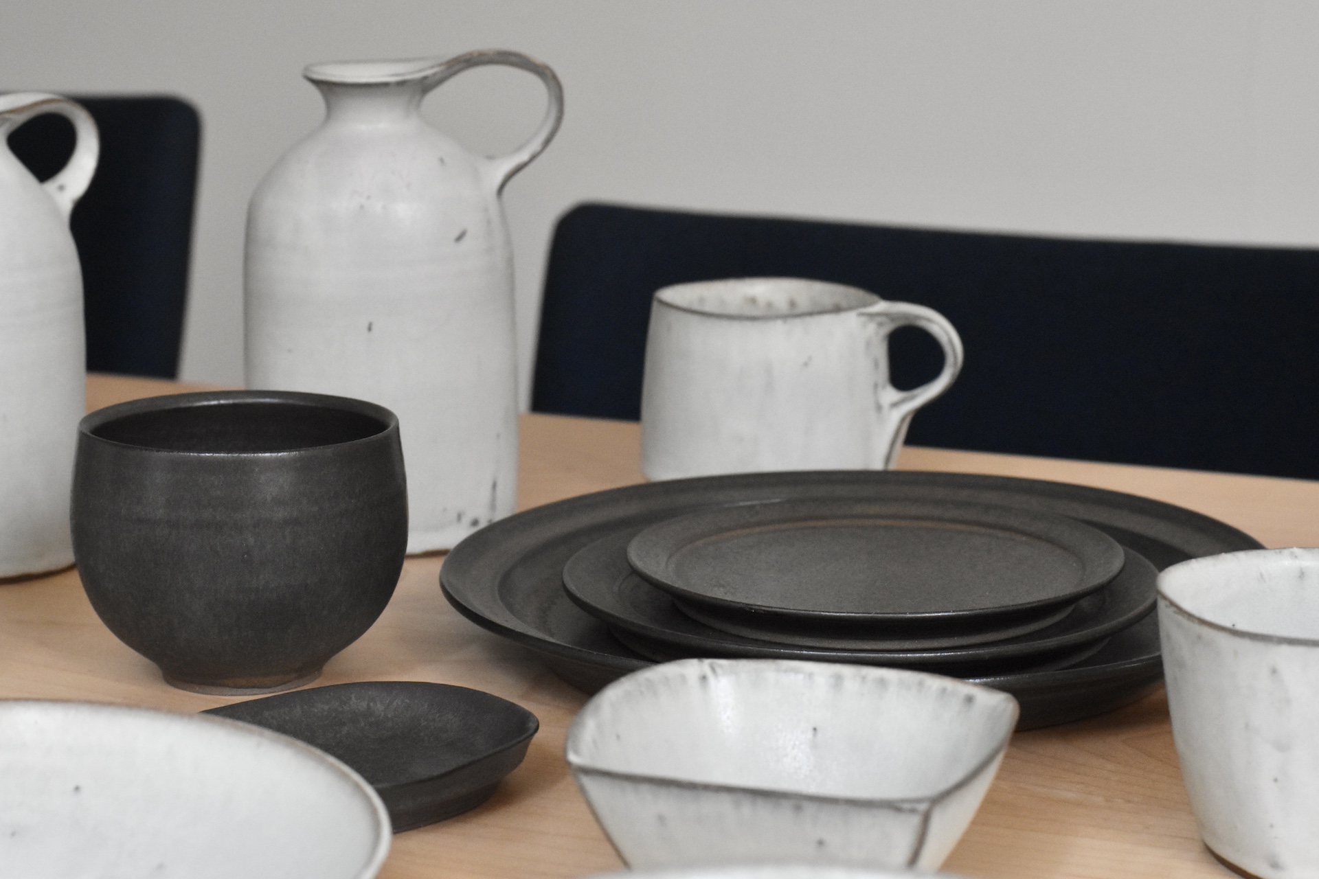 陶芸作家　陶器　器7点セット 新たに試している中鉢。 同じサイズで成形したものに 色々入れて