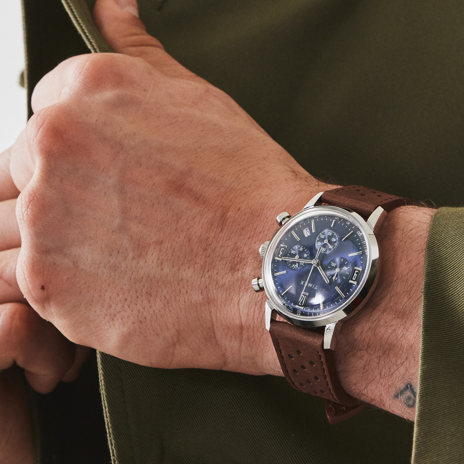 TIMEX マーリン」シリーズから40mmケースのクロノグラフが登場