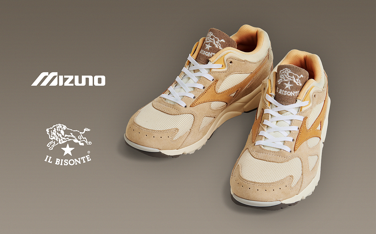 IL BISONTE × MIZUNO SKY MEDAL」のコラボスニーカー - HEROES ONLINE
