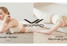 快適なセルフストレッチをサポートする「SIXPAD」の「Power Roller Twins」と「Recovery Pole」