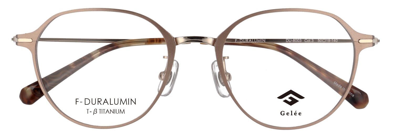 ジュラルミン」を使った新しい質感のメガネブランド「Gelee（ジュレ