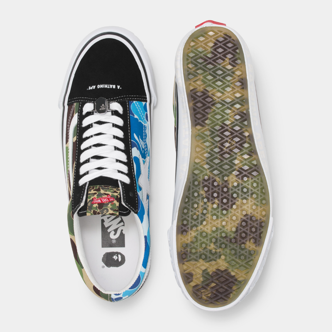 A BATHING APE® × VANS」の最新コラボスニーカー - HEROES ONLINE