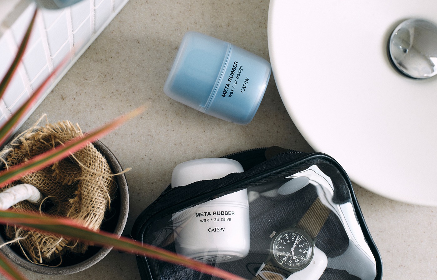 軽さが際立つヘアワックス「ギャツビー メタラバー ワックス エア