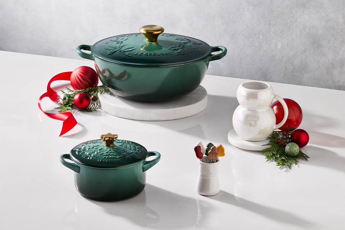 クリスマスの食卓を華やかに彩る「ル・クルーゼ クリスマス