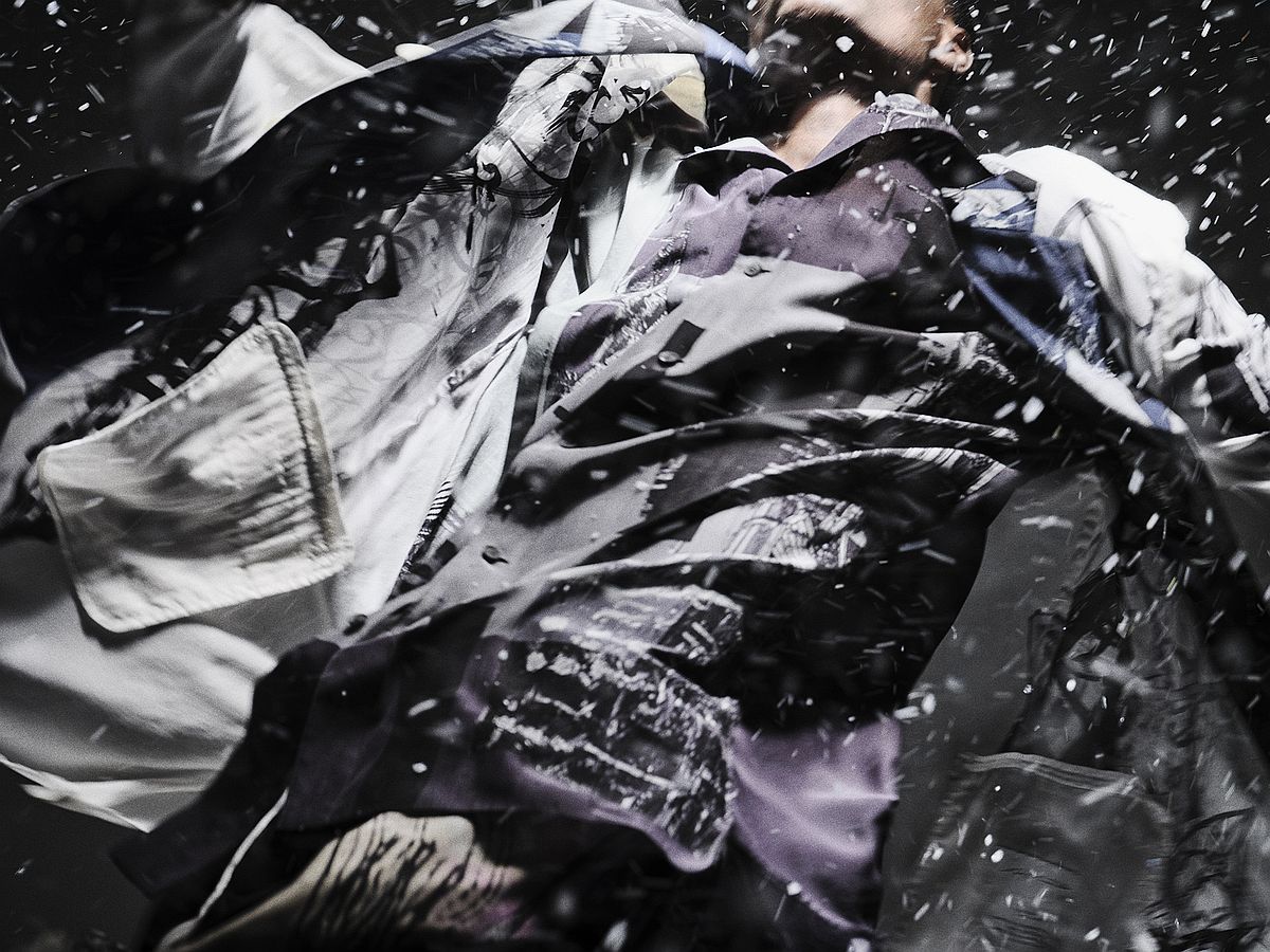 Yohji Yamamoto POUR HOMME 2025 Spring Summer Collection」展開