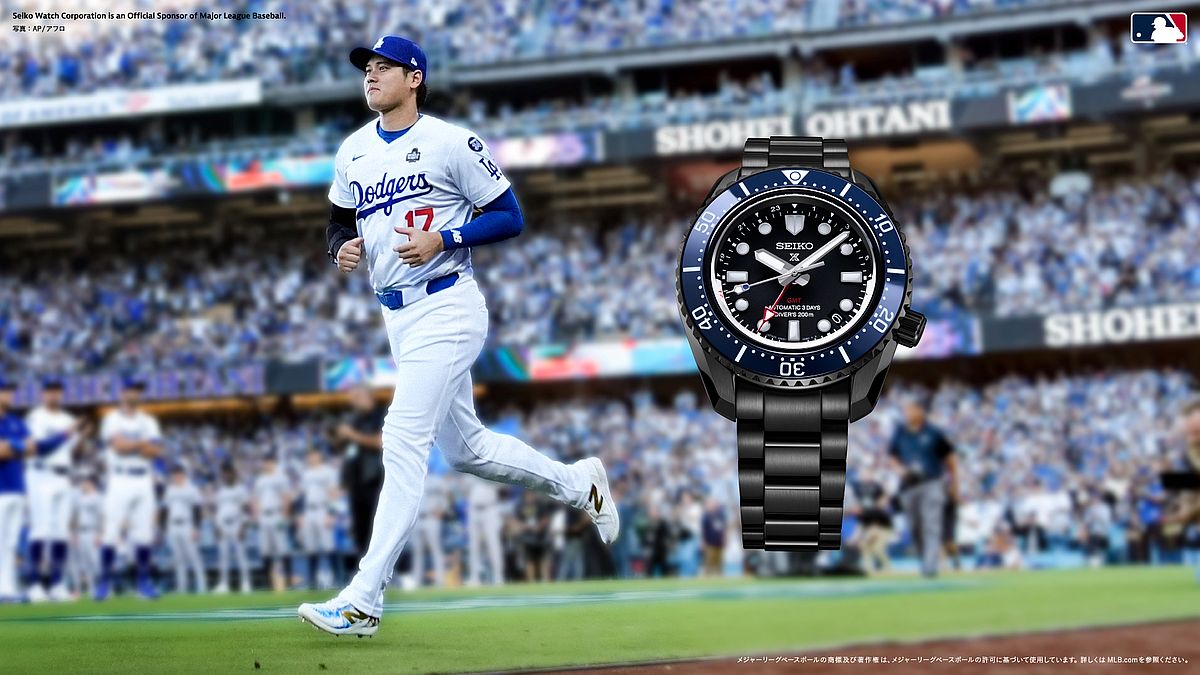 セイコー プロスペックス＞より、大谷翔平選手の不屈の精神を映し出し