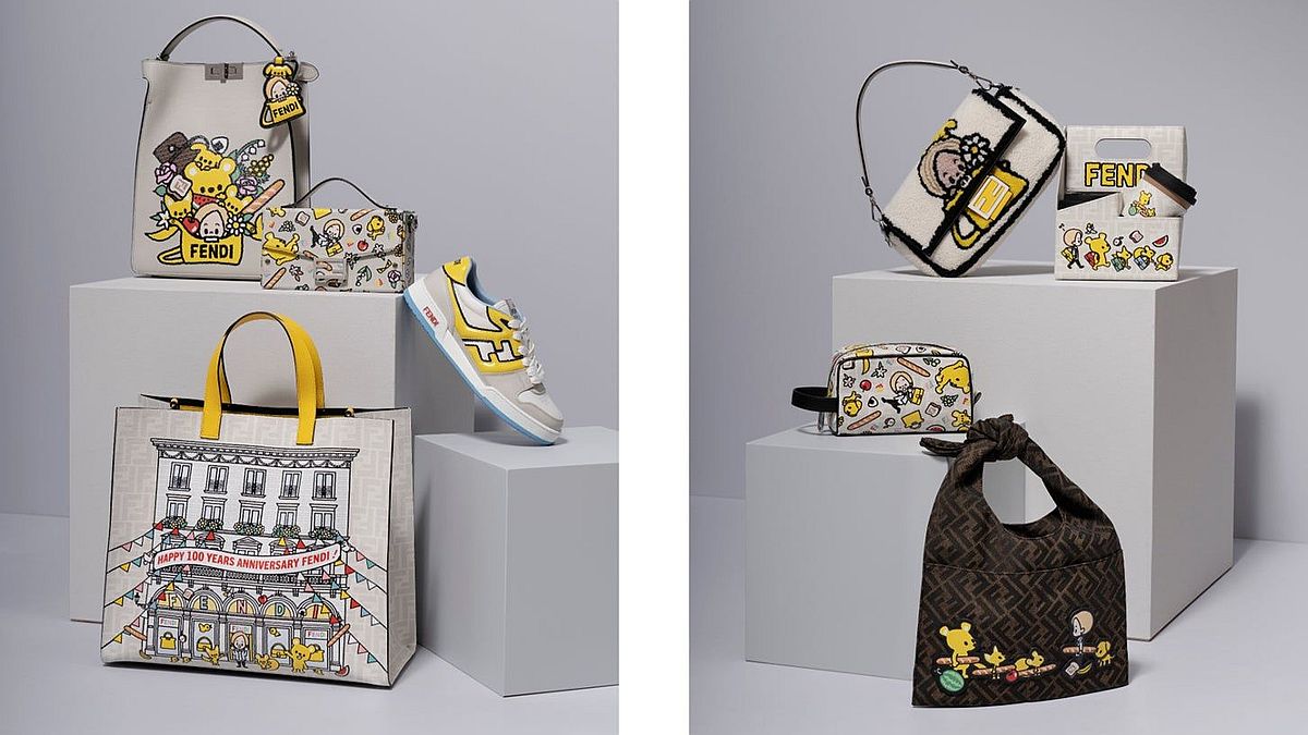 フェンディ創業100周年記念】タロアウトのアートをフィーチャー