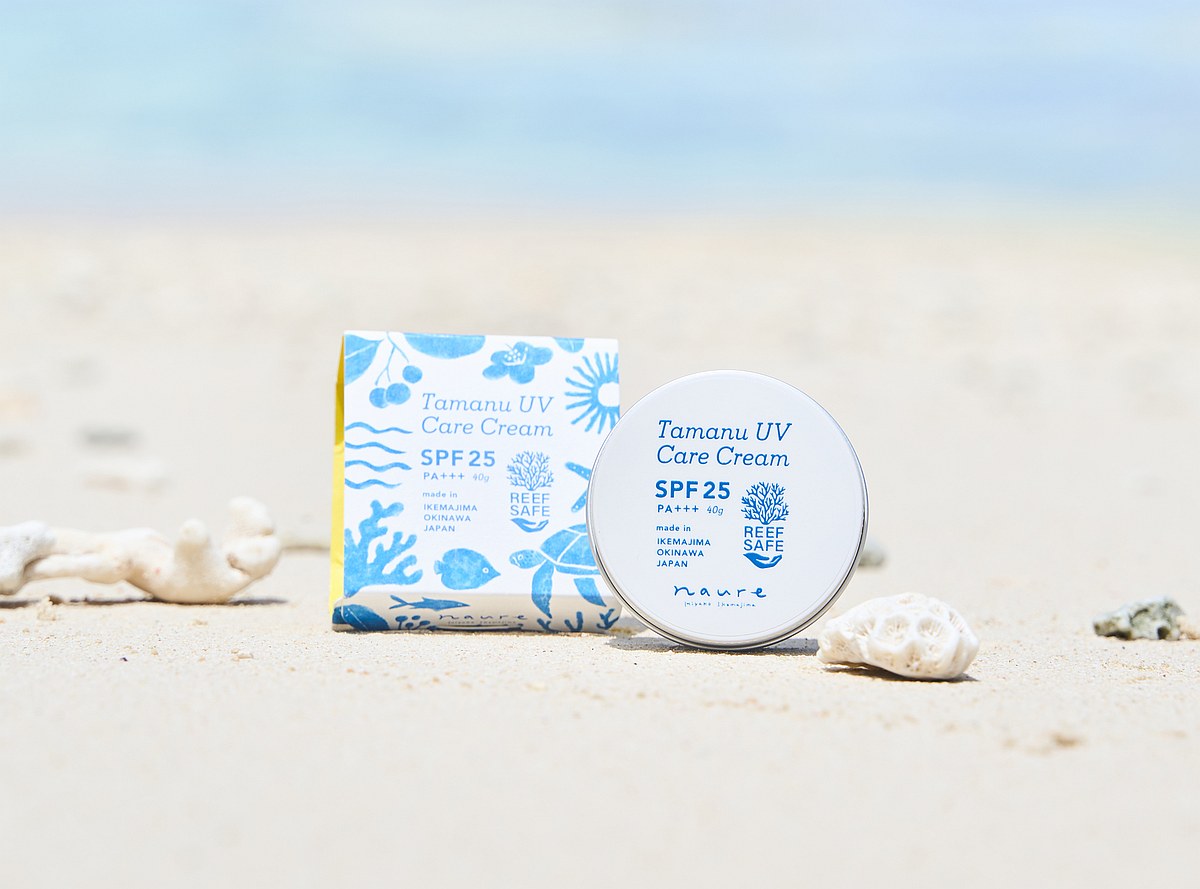 沖縄県・池間島発】自然由来指数100％のUVクリーム「美しい海を守る