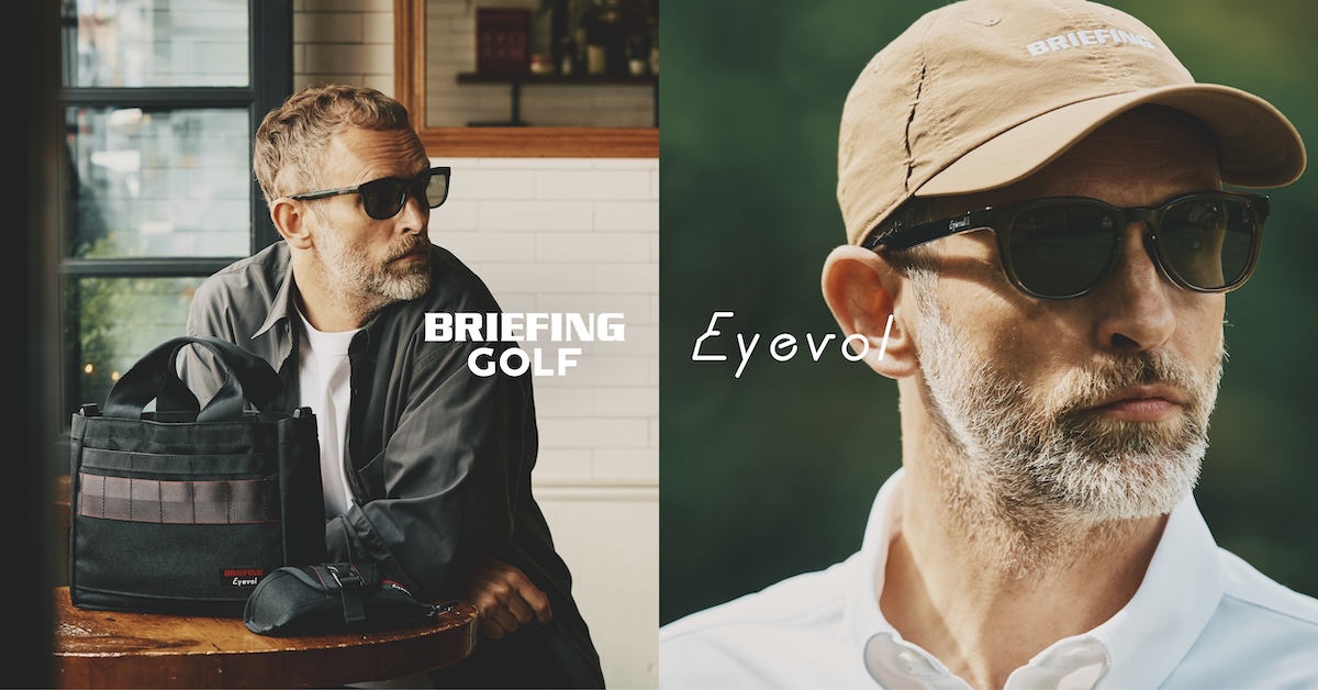 BRIEFING Eyevol コラボキャップ オリーブ 【限定完売品】 ゴルフでも街中でも使える「BRIEFING GOLF × Eyevol」の