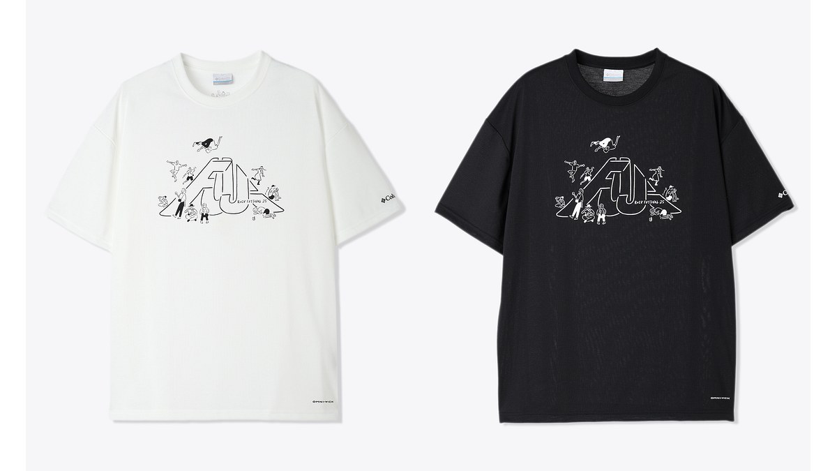 Columbia × FUJI ROCK FESTIVAL'25」コラボレーションTシャツ