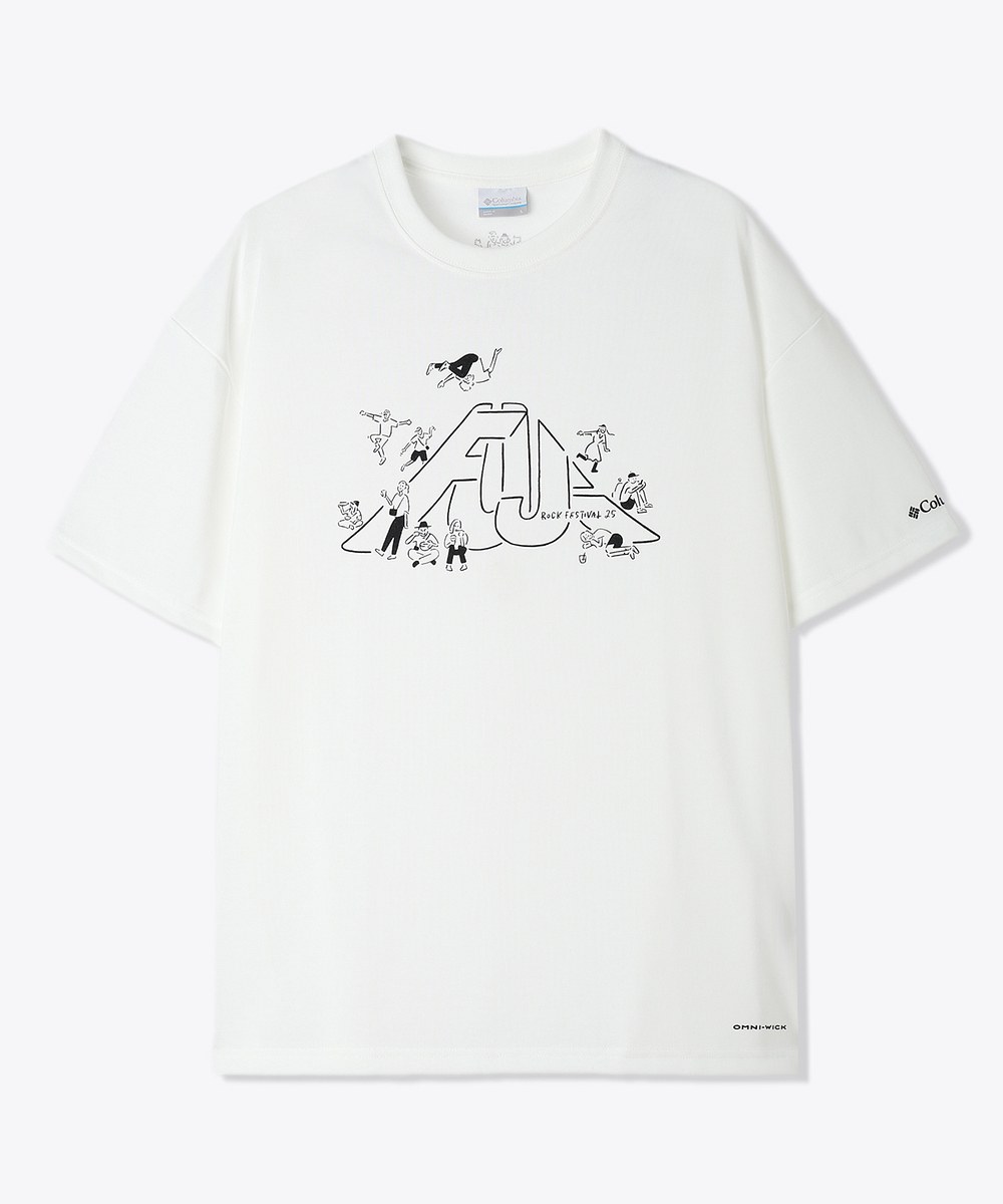 Columbia × FUJI ROCK FESTIVAL'25」コラボレーションTシャツ - HEROES