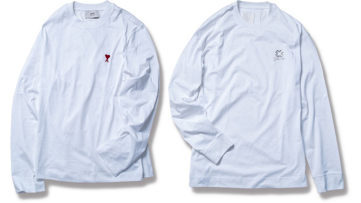 白のロンTはさりげないワンポイントで粋に着こなす - HEROES ONLINE