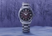 <グランドセイコー> 神秘的な夜明けの情景を映したダイヤル。年差±20秒のスプリングドライブU.F.A.限定モデル