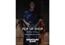 MOMOTARO JEANS POP UP SHOP開催 ハイエンドな純国産デニム
