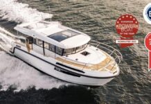 高度な職人技が光るスカンジナビアデザインのクルーザー「Viknes(ヴィクネス)10」が日本初上陸