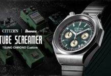 シチズン|チューブスクリーマー 初のコラボレーションウォッチを発表