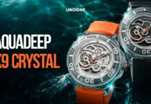 【UNDONE JAPAN、新作「Aquadeep K9 Crystal」発売】