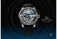 「Orient Star」から75周年を記念するフラッグシップモデル『オリエントスタースケルトン』新登場