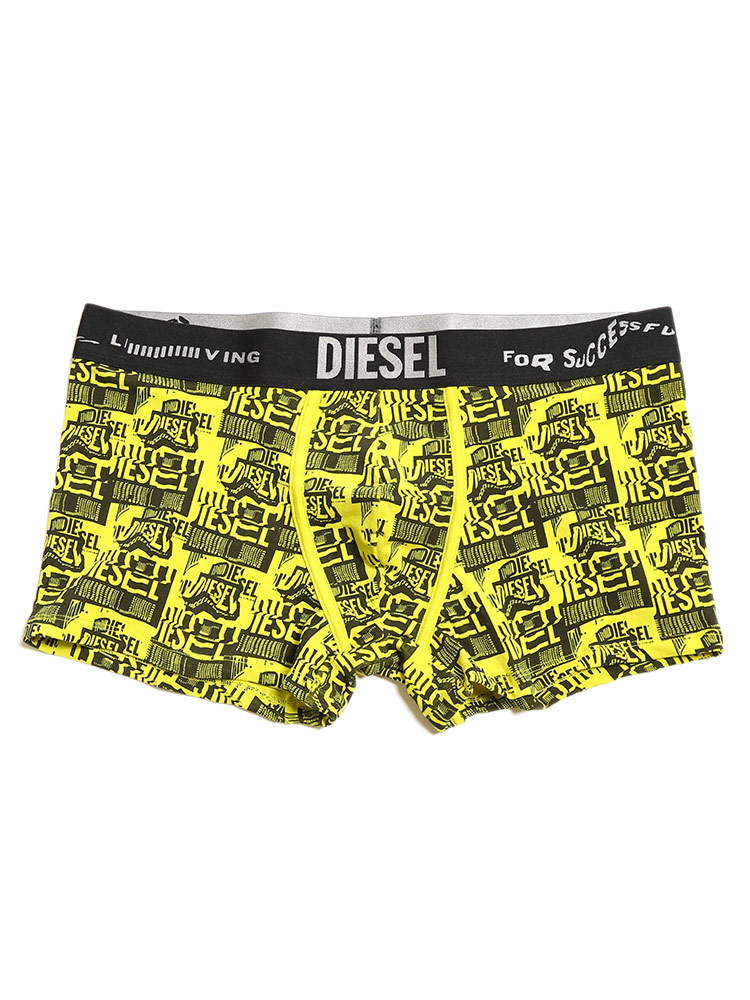 DIESEL ディーゼル メンズ グラフィックロゴ 総柄 前閉じ ボクサー