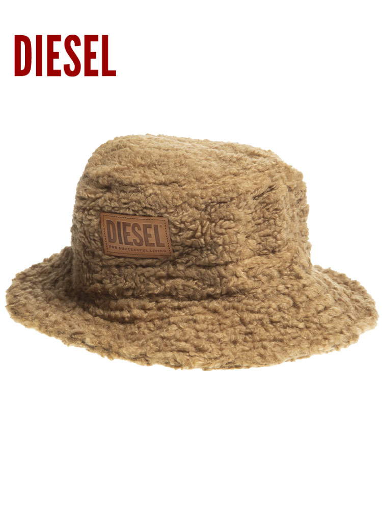 DIESEL ディーゼル メンズ レディース ロゴ ボア ハット 帽子