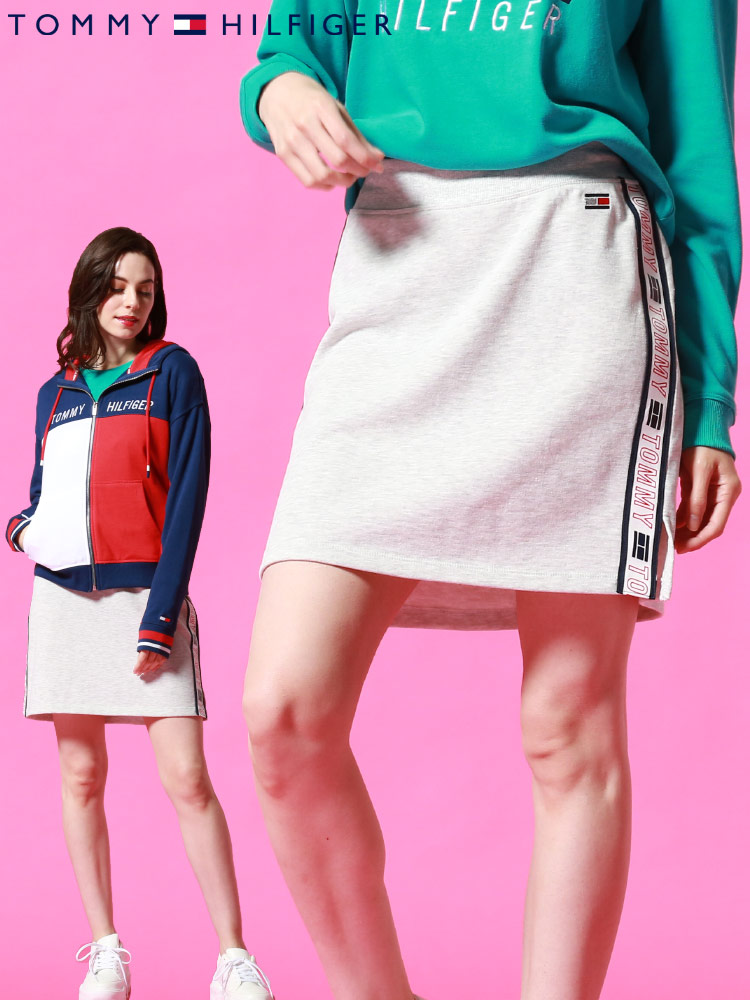 TOMMY HILFIGER トミー ヒルフィガー レディース ロゴ サイドライン