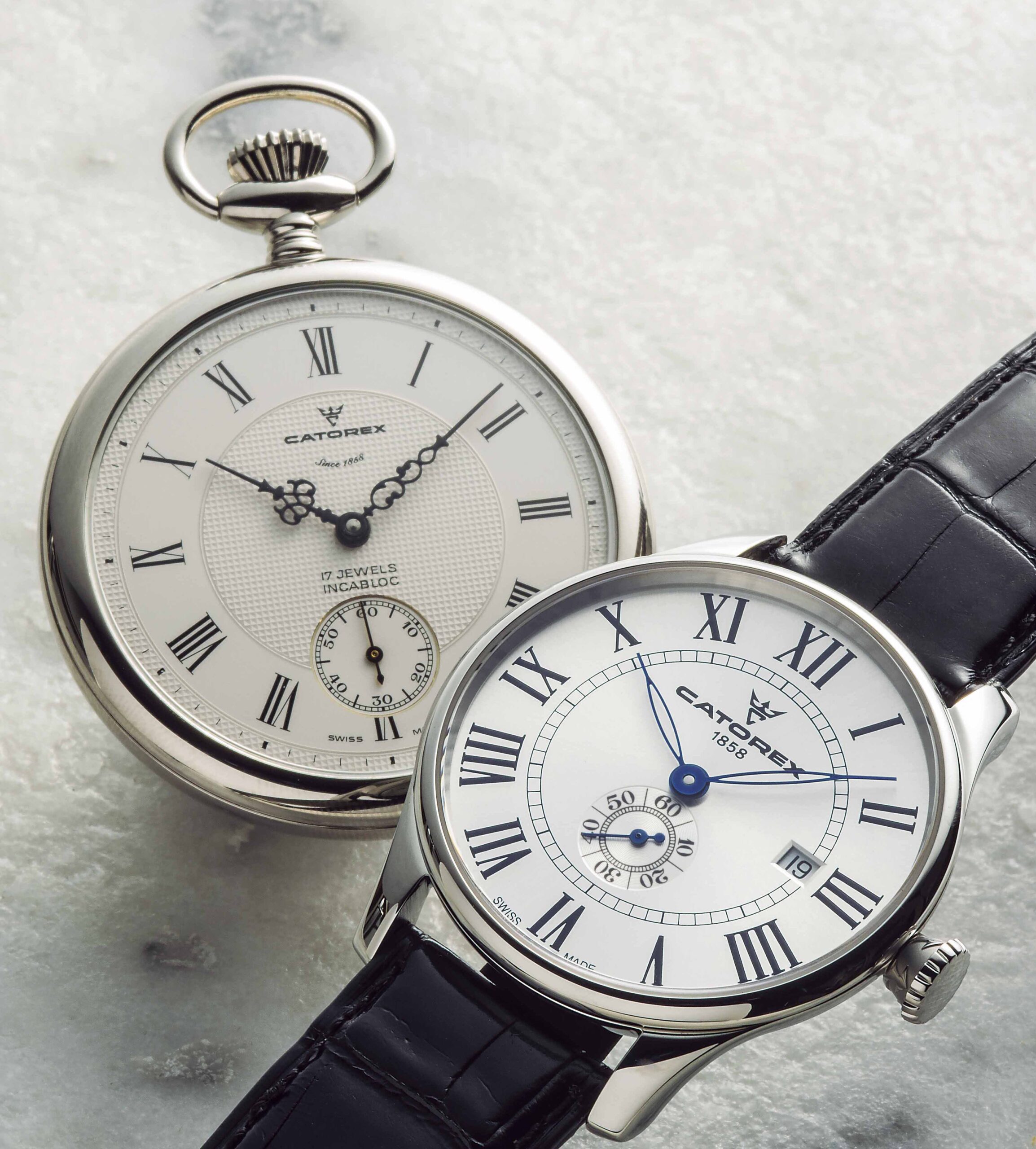 CATOREX　カトレックス 手巻き式 スイス製懐中時計