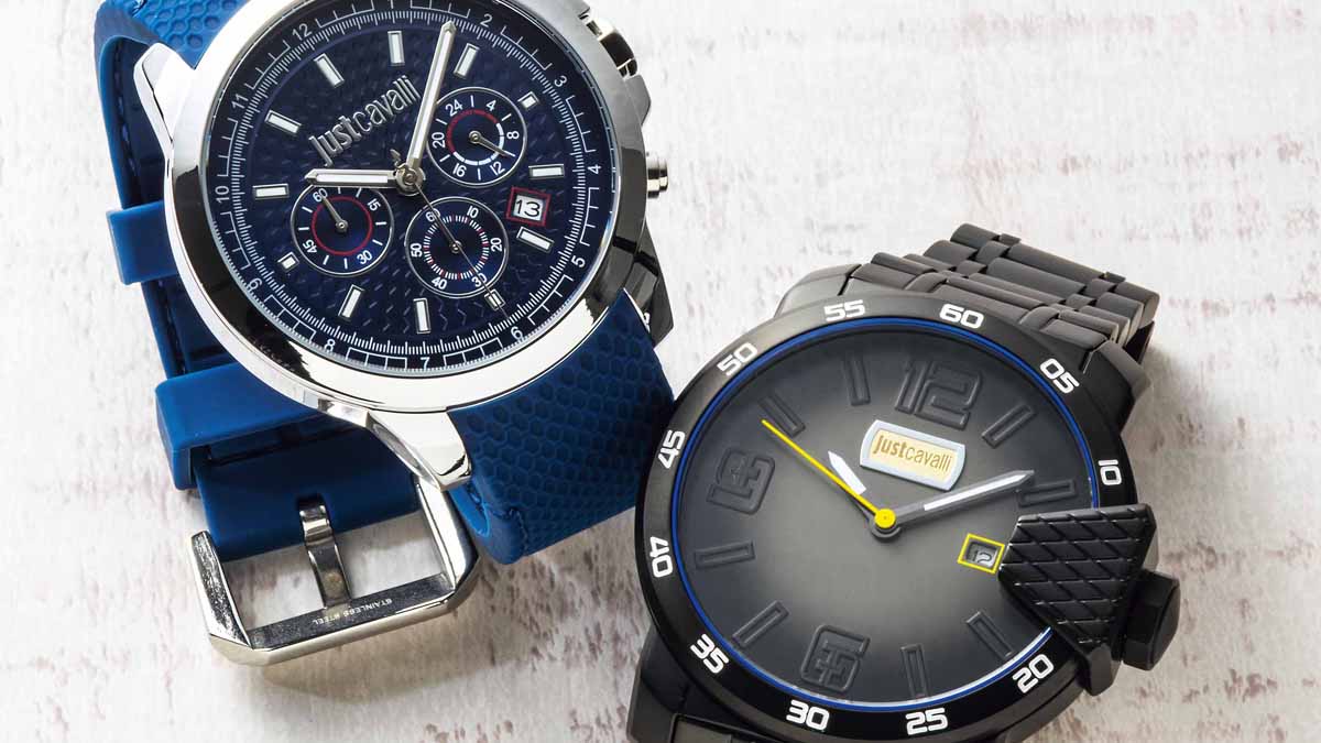 ムーヴメントクォーツJustcavalli ジャスト カヴァリ155シリーズ メンズ腕時計