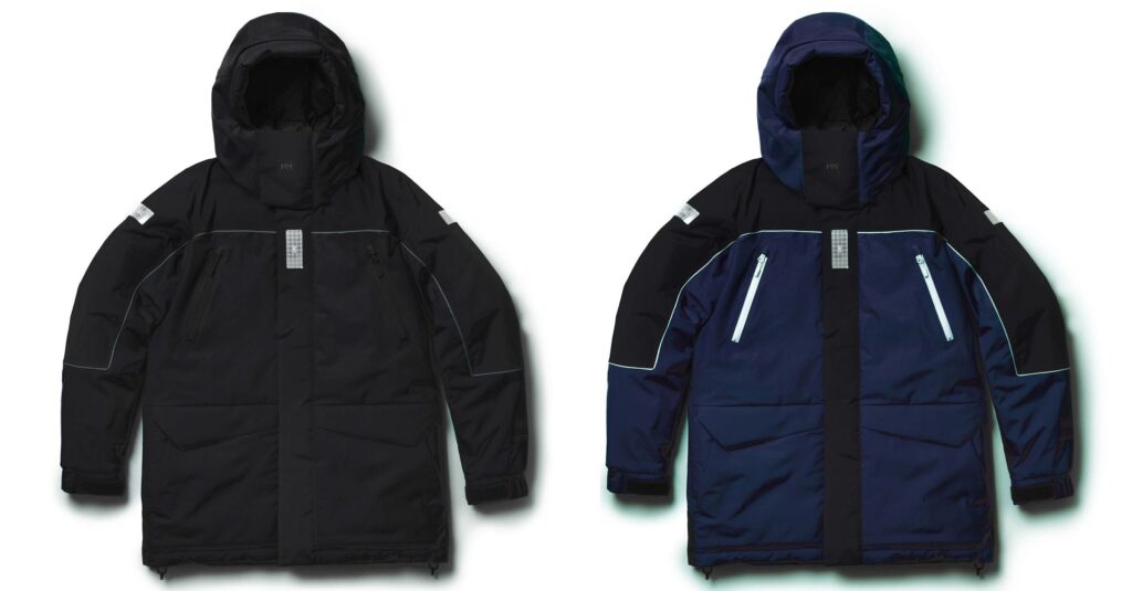 セーリングジャケットのデザインを踏襲した“HELLY HANSEN × FUTUR