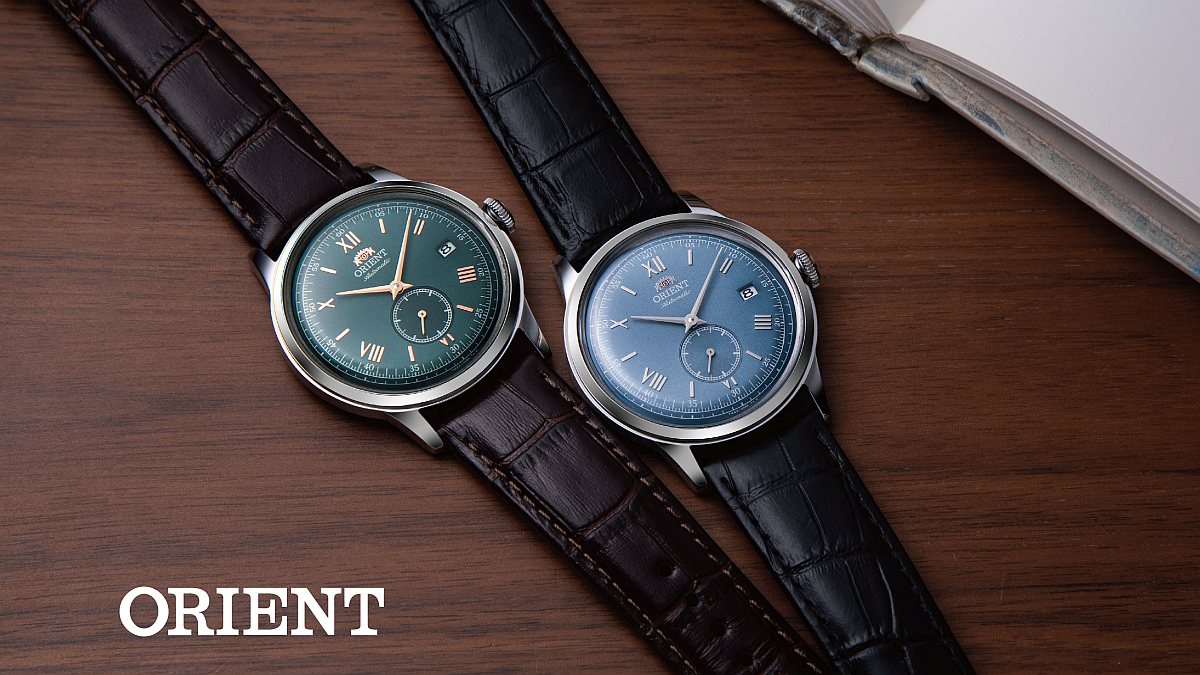 オリエント バンビーノ 38』に小秒針をレイアウトした新作