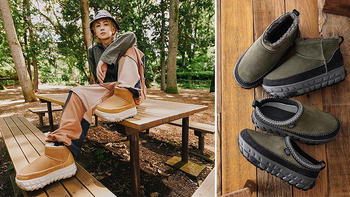 厚底ソールが目を惹く「UGG ベンチャー デイズ コレクション」の新作