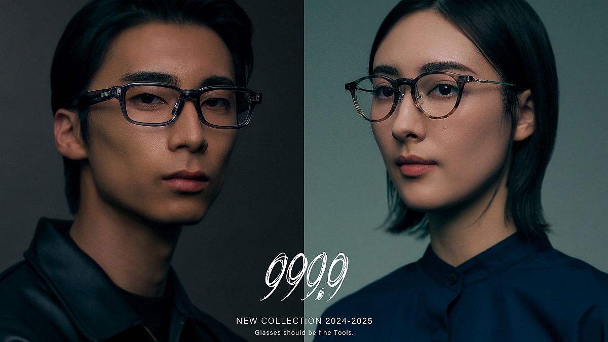 アイウェアブランド「999.9（フォーナインズ）」が新コレクションを