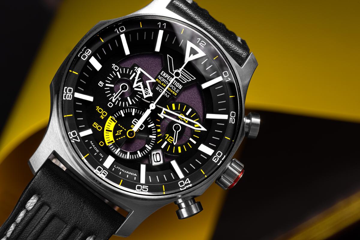 VOSTOK EUROPE「Expedition North Pole」コレクション、ソーラーパワー