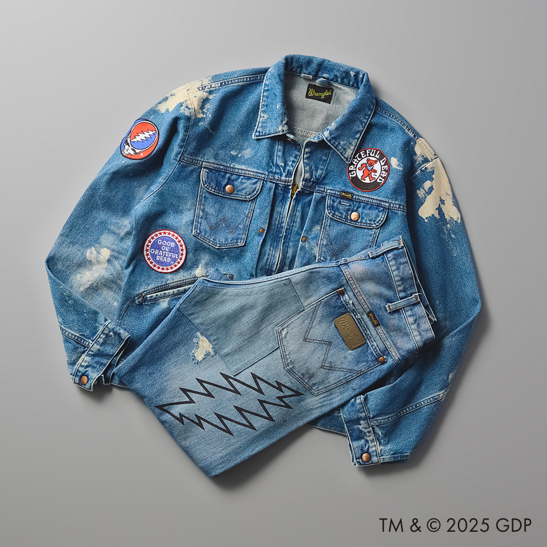 ジーンズブランドWranglerがGRATEFUL DEADとのコラボレーション