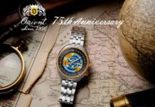 「Orient」75周年を記念して、リバイバルコレクションの『ワールドマップ』第2弾が登場