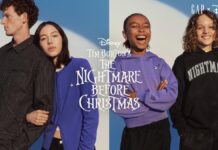 Gap × Disneyコレクションからティム・バートンの 「ナイトメアー・ビフォア・クリスマス」を発売