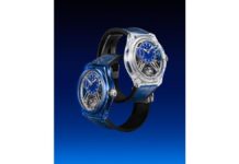 ゼニス デファイゼロ G サファイア- 重力の法則に挑むブルーとトランスペアレントのサファイア製限定モデル