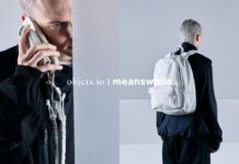 【objcts.io】meanswhileと初のコラボレーション。“機能とデザインの調和”を追求し、相互の定番製品を再解釈したレザーバッグ・iPhoneケースを発売。