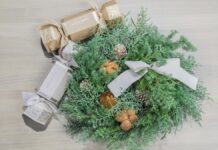 モルトンブラウン、ホリデイコレクション×リース作りのワークショップを開催