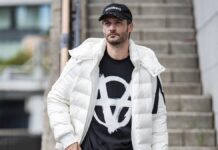 ダウン×スウェットパンツは楽してキマる冬の最強コンビ