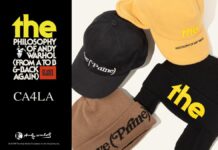 the PHILOSOPHY OF ANDY WARHOL (FROM A TO B & BACK AGAIN) 50th Anniversaryのコラボレーションアイテムを発売