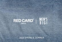 RED CARD × MEN’S BIGI|名作「Bass」を別注。大人のための軽やかで上品なデニムが登場